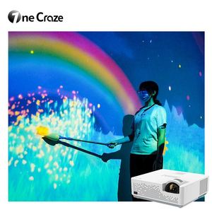 Thực tế ảo <span class=keywords><strong>video</strong></span> tương tác tường 3D Hologram trò chơi nhập vai tương tác tường & sàn chiếu cho AR công viên chủ đề - Product Image 2