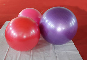 Ballon d'exercice (55 cm, 65 cm, 75 cm) pour la remise en forme, ballon de yoga anti-éclatement, ballon suisse robuste pour l'équilibre, la <span class=keywords><strong>grossesse</strong></span>, la physiothérapie - Product Image 5