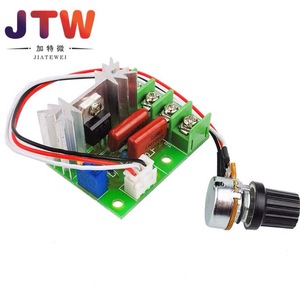 Interruptor regulador de intensidad JTW de 2000W 8A, 1 canal, control manual de plástico para ajuste de velocidad y temperatura de luz - Product Image 2