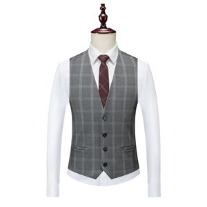 <span class=keywords><strong>2023</strong></span> chaqueta informal de negocios y boda para hombre, abrigo transpirable impermeable, traje de talla grande con chaleco y pantalones - Product Image 5