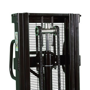 1 т ручной вилочный погрузчик портативный вилочный подъемный материал погрузочное оборудование мини-погрузчик ручной штабелер - Product Image 5