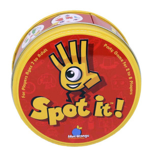 Spot It Doble, Juego de Cartas para Adultos, Ideal para Reuniones Familiares, Cartas Redondas con Personajes de Dibujos <span class=keywords><strong>Animados</strong></span> - Product Image 3