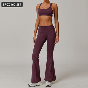 Fit Naked Feel Yoga Set-Entrenamiento de escultura de secado rápido y traje <span class=keywords><strong>para</strong></span> correr <span class=keywords><strong>para</strong></span> Mujer Ropa Deportiva De Mujer <span class=keywords><strong>Para</strong></span> El <span class=keywords><strong>Gym</strong></span> De Marca - Product Image 6