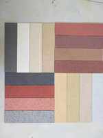 Briques de parement en argile flexible MCM fines, pierre rouge, extérieur, carreaux de céramique souples