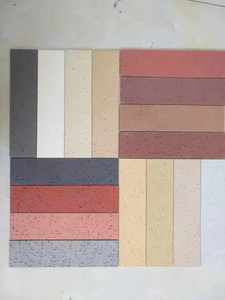 Briques de <span class=keywords><strong>parement</strong></span> en argile flexible MCM fines, pierre <span class=keywords><strong>rouge</strong></span>, extérieur, carreaux de céramique souples - Product Image 5