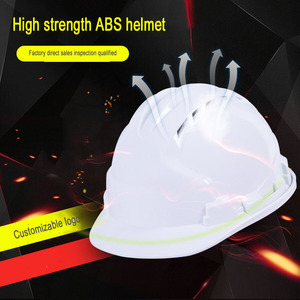 Slagvaste Helm Beschermende Structuur Abs Volwassen Veiligheidshelm - Product Image 4