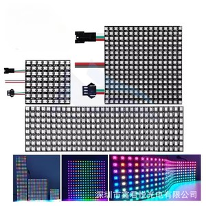 Ws2812b โมดูลแสดงผล LED แบบตั้งโปรแกรมได้สำหรับแผงควบคุม LED เมทริกซ์8x8 8 8x32 16 - Product Image 1