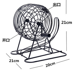 L'ensemble comprend des cartes mixtes de planche principale de Cage de <span class=keywords><strong>Bingo</strong></span> 75 balles d'appel puces colorées jouet idéal pour et enfants garçons filles - Product Image 3