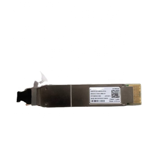 Factory Wholesale 400G QSFP-DD Optical Transceiver SR8 DR4 FR4 LR4 ZR4 PAM4 Fiber Optic Module for   Switch