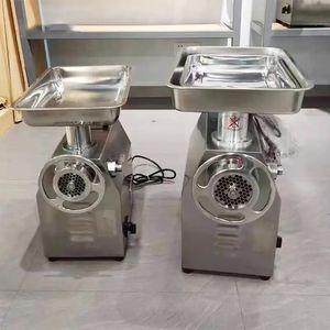 Коммерческая измельчитель свинины, небольшая электрическая мясорубка, устройство для измельчения мяса с обратным переключателем для приготовления говяжьего фарша - Product Image 5