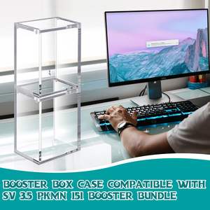 פרמיה אטומה פרימיום מארז קרטון עמיד עם הגנה uv עבור מסחר tcg tcg pokemoned - Product Image 3