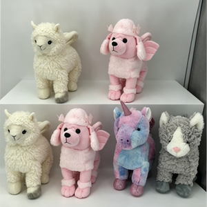 Lindos conejos de peluche para niñas de 31cm-50cm, juguetes suaves bordados, regalo de Pascua con vestido. - Product Image 3