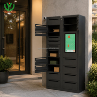 Yinlong OEM Boîte de livraison de colis intelligente extérieure pour la récupération express des colis, adaptée aux appartements et campus