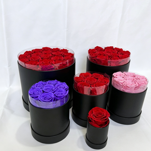 Vente en gros de boîtes cadeaux de roses éternelles, roses Piaget originales, boîtes cadeaux multi-tailles pour cadeaux de Noël, décoration intérieure pour <span class=keywords><strong>les</strong></span> êtres chers - Product Image 5