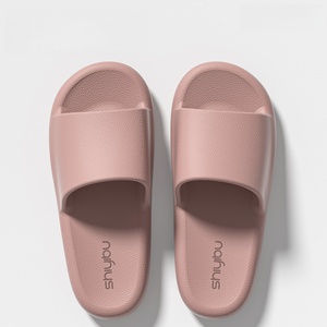 Fashionable Anti Slip Anti Odor Open Toe Knit Upper Cork/PVC Lightweight Cushioned Eco-Friendly Indoor Flip Flops All Seasons - Product Image 6