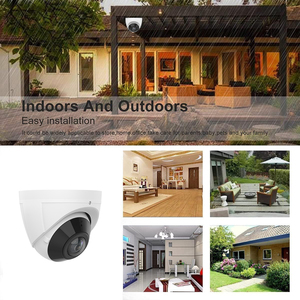 NDAA Uyumlu Yapay Zeka Destekli 8MP Panoramik Turret PoE IP Güvenlik Kamerası, 180 °   Geniş Açı, Akıllı IR 20m, Dahili Mikrofon, 120dB WDR - Product Image 3