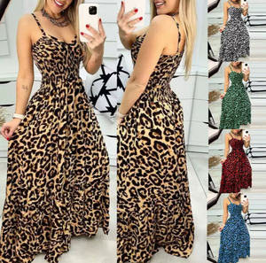 Vestido Maxi de Talla Completa para Mujer, Diseño Tribal Polinesio Tie-Dye, Cuello Profundo, Casual y Elegante, Estilo de Moda Juvenil - Product Image 3
