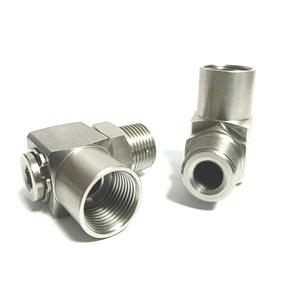 304 316 נירוסטה 90 מעלות מסתובב מפרק עם איטום עובש קונוס קירור משמש לגינון - Product Image 5