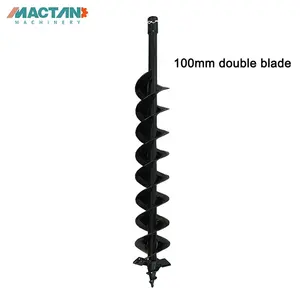 MACTAN Drill biit 100mm 200mm, 300mm, 250mm, 400mm double blade bit for earth auger