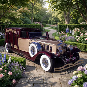 Voiture funéraire de qualité supérieure à prix abordable, modèle classique et rétro - Product Image 1