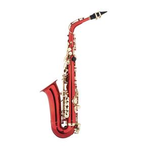 Saxophone alto SEASOUND OEM <span class=keywords><strong>de</strong></span> haute qualité JYAS102DRDL avec corps laqué rouge, clés en laque, option tonalité Mi bémol, pliable et réglable - Product Image 2