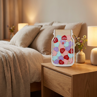 Raison pour laquelle je t'aime - Pot avec jetons en forme de cœur |   Cadeau personnalisé pour la Saint-Valentin |   Souvenir d'anniversaire personnalisé en contreplaqué