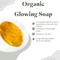 Savon de beauté éclatant en or 24 carats personnalisé en gros, avec ingrédients miel et curcuma