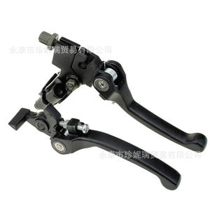 Levier de frein pliable Zhennerui pour moto tout-terrain 110-140Cc, poignée d'embrayage en métal, pièce de rechange pour réparation de la main gauche - Product Image 4