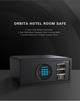 Coffre-fort de chambre d'hôtel haute sécurité pour ordinateur portable et objets de valeur