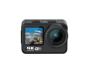 Caméra d'action <span class=keywords><strong>Ausek</strong></span> 4K WiFi étanche 21M avec zoom optique 10x 30MP, réduction du bruit, grand angle 170°, carte SD, écran 2.0" - Product Image 3