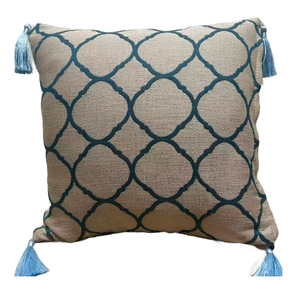 Funda de Cojín Moderna de Felpa de Poliéster, Tejida Cuadrada, Antiácaros, con Cierre de Cremallera, Personalizable, para Decoración del Hogar y Hoteles - Product Image 3
