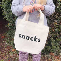 Sac fourre-tout en toile de coton blanc moyen personnalisé avec logo promotionnel en gros, réutilisable, de grande qualité, épaisseur 6 oz/8 oz, 100 pièces
