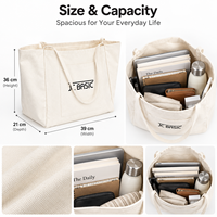 Fabricant de sacs fourre-tout en toile personnalisés, sacs de courses en coton avec poche avant pour cadeaux d'entreprise, vente au détail, vente en gros, fabrication OEM