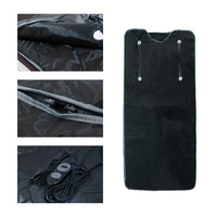 Couverture de sauna à domicile Lingvita, 1 zone chauffante, tissu Oxford imperméable, 180 x 160 cm avec fermeture éclair