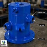 Union rotative hydraulique pour nacelle élévatrice, joint central haute pression scellé pivotant