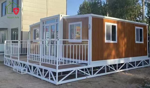 Maison préfabriquée entièrement meublée, extensible, 2 chambres, 1 salle de bain, panneau solaire, panneau sandwich, villa imperméable, écologique - Product Image 5