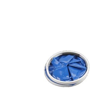 <b>Folding</b> <b>Bucket</b> Car Wash Cleaning Tool 10L Round Blue With Handle For Outdoor Use - Product Image 2