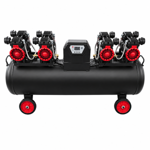 ขายส่งตรงจากโรงงาน เครื่องอัดอากาศแบบไร้น้ำมัน 8HP-10HP แบบเงียบ ขนาด 200 ลิตร 220V เฟสเดียว สำหรับจ่ายลมในโรงงาน - Product Image 2