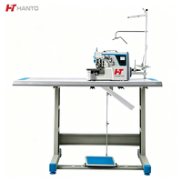 Machine à surjeter industrielle, surjeteuse informatisée avec fonctions automatiques pour la production en usine de vêtements et de tricots commerciaux