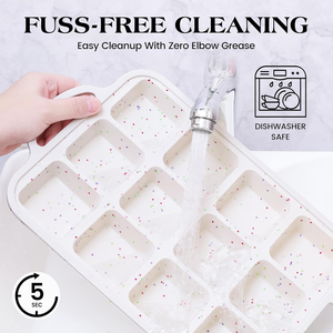 SILIKOLOVE Factory 12 Cups LFGB Non Stick BPA Free Metal Reinforced Frame Square Silicone <strong>Cupcake</strong> Pan Muffin <strong>Tin</strong> Baking Molds - Product Image 5