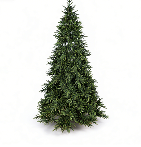 Arbre de Noël Artificiel en PE de 2,3 m (7,5 pi) avec 500-1000 Lumières LED Multicolores Chaudes, Ignifuge et Écologique pour Usage Intérieur - Vente en Gros - Product Image 1