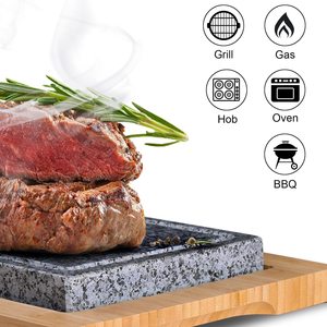 Roche volcanique de Camping, <span class=keywords><strong>pierre</strong></span> de lave, assiette de <span class=keywords><strong>Barbecue</strong></span> et <span class=keywords><strong>Barbecue</strong></span>, cuisson chaude, ustensiles de cuisine pour l'extérieur, <span class=keywords><strong>pierre</strong></span> de service, ardoise - Product Image 1