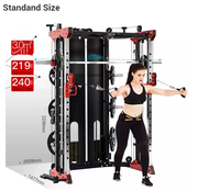 Nouvel équipement de fitness multifonctionnel de haute qualité 2023 : Rack de musculation réglable et machine Smith personnalisée
