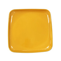 Assiettes carrées en mélamine écologiques au design minimaliste pour la maison, les hôtels, les salades et les desserts