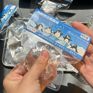ของเล่นบีบคลายเครียดขนาด 40 มม. ขายส่ง ของเล่นบีบ Taba Squishy ของเล่นบีบ TPR รูปเพนกวิน ของเล่นคลายเครียดตลกๆ - Product Image 2