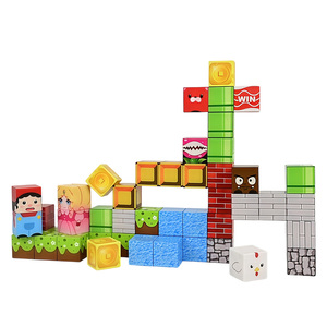 Kit di Cubi Magnetici di Tendenza con <span class=keywords><strong>Pezzi</strong></span> Educativi da 2,0 cm e Confezione Regalo Personalizzata per lo Sviluppo Sensoriale, l'Apprendimento e il Gioco - Product Image 1