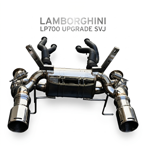 ระบบท่อไอเสียแบบวาล์ว Vortex SS304 พร้อมท่อดาวน์ไปป์สำหรับ Lamborghini Aventador LP700 อัพเกรดเป็นรุ่น SVJ สไตล์ 6.5L V12 - Product Image 1