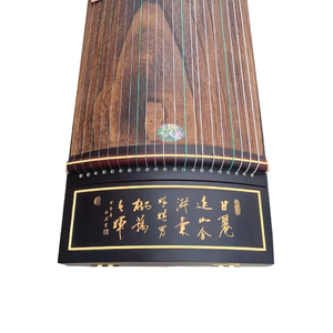 Nouveau style écouter la pluie et regarder le lotus, bois <span class=keywords><strong>de</strong></span> paulownia Guzheng, <span class=keywords><strong>instrument</strong></span> <span class=keywords><strong>de</strong></span> première classe Lankao Guzheng - Product Image 4