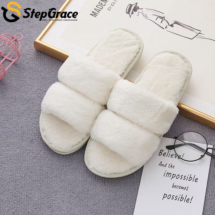 Fashion Fur Slides