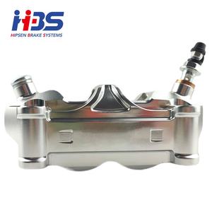 DS001-BC-002/DXX012 CNC étrier <span class=keywords><strong>de</strong></span> <span class=keywords><strong>frein</strong></span> à montage radial en aluminium argenté avec plaquettes <span class=keywords><strong>de</strong></span> <span class=keywords><strong>frein</strong></span> pour motos <span class=keywords><strong>de</strong></span> course Pit Bikes <span class=keywords><strong>Dirt</strong></span> Bikes - Product Image 2